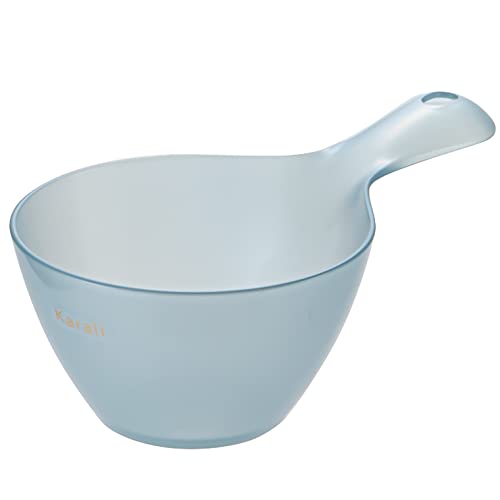 Richell 110158 Handicraft Carari Bowl Milky Blue, Made in Japan