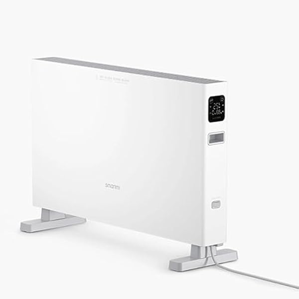 smartmi Convettore Smart Electric Heater 1S, riscaldamento convettore Smart Control per casa, sicurezza a due strati, protezione contro il surriscaldamento, risparmio energetico