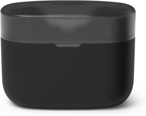 Image of Philips T2000 True Wireless Bluetooth Earbuds - 14 Hours Play Time, Natural Sound, Clear Calls, Dynamic Bass, IPX4 Water Resistant, Black