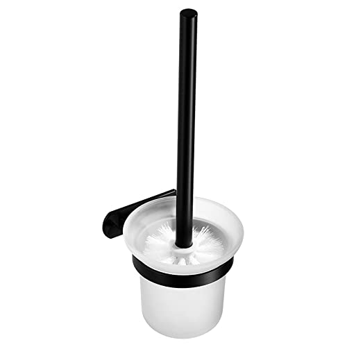 Brosse de toilette design noir pour une salle de bain épurée