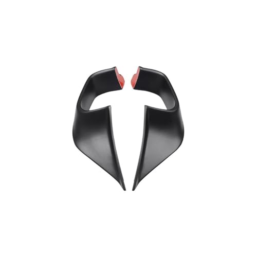 Aileron fixe en fibre de carbone pour carénage YZF-R6 2017-2022 contre les vibrations