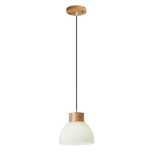 Lustre en verre suspendu 3 têtes style japonais design haut de gamme