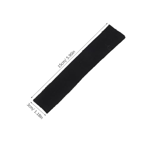 OFFSCH 4pcs Muffling Pad Practice Mute Pad for Musical Instrument Black Wool Felt for Silent Practice - Image 9