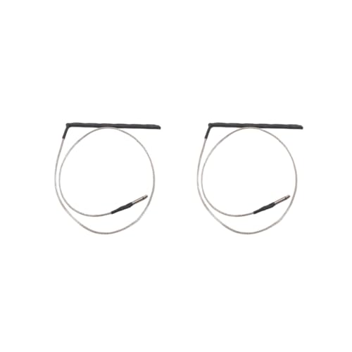 2のセットアコースティックギターパーツ用の銅アンダーサドルピエゾピックアップロッド2.5mmジャック