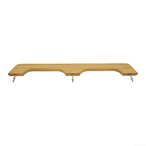 Tiradores de madera de teca de 22" para armarios de cocina y baño 6