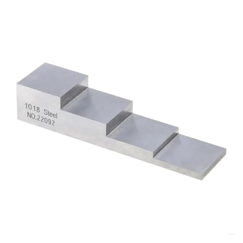 Bloque de Calibración de 4 Pasos para Medidor de Grosor para Prueba Ultrasónica