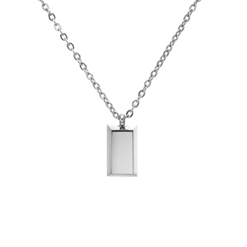 Collier barre minimaliste en acier plaqué or pour sublimer vos tenues de bureau