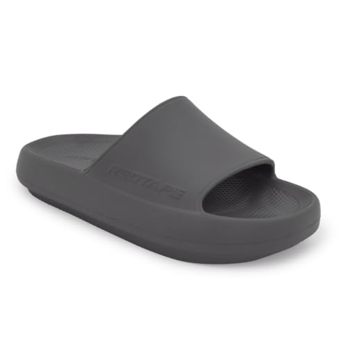 Image of Red Tape Casual Sliders for Men | Refined Round-Toe Shape with a Relaxing Slip-On Support | BEIGE | 7 UK