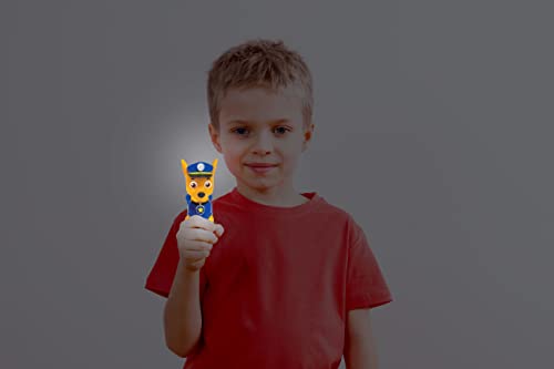 Lexibook PAW Patrol Helper on Four Paws Chase LED Night Light for Kids, Color Changing, Soft Light, Batteries, Plastic, Blue/Beige, NLJ001PA1, Multicolor