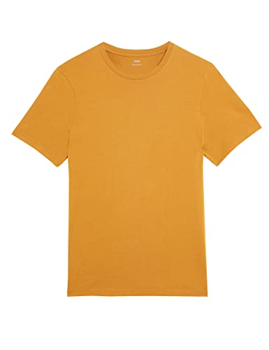 Image of Marks & Spencer Mens Solid Cotton Crew Neck Regular Fit T Shirt