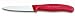 Victorinox 3.25 Inch Swiss Classic Paring Knife with Straight Edge, Spear Point, Red
