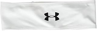 Under Armour Tie Headband, White, One Size Fits All