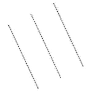 iMeistek 304 Edelstahlrohre 4mmOD x 0.5mm Wandstärke (3 Stück)