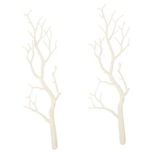 FUNOMOCYA 2 Pezzi Rami Decorativi Simulati Per Vasi Lunghi E Ornamenti Interni Casa Ufficio Bar Effetto Naturale E Chic Per Decorazioni Natalizie E Fotografie