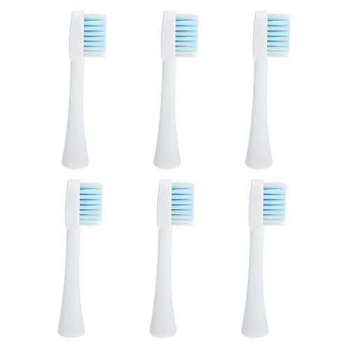 BATHVEVE 6 piezas Cabezales de Cepillo Eléctrico de Repuesto para Adultos Suaves y Compatibles con X Q Q X- Limpieza Eficaz y Protección de Encías Diseño Ligero para Viaje