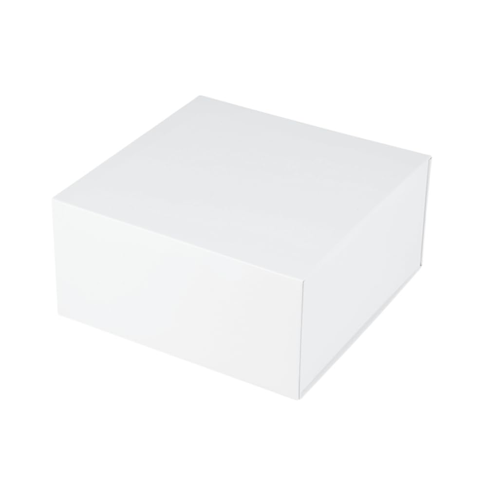 PLINJOY Magnetische Geschenk-Box, 15 Stück, weiß, kleine Geschenkbox mit Deckel, Großpackung, luxuriöse Papp-Geschenkboxen für Geschenke, Brautjungferantrag, Verpackung für kleine Unternehmen, Partys,