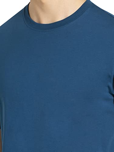 Jockey 2714 Men's Super Combed Cotton Rich Solid Round Neck Half Sleeve T-Shirt