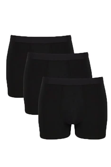 Image of dockstreet Ultra Soft, 100% Cotton Smooth Boxer Brief Comfortable Stretchable /Soft Fabric Brief Trunk Styled Underwear for Men