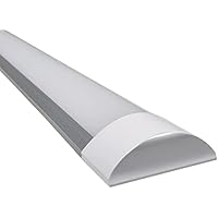 LED ATOMANT Pantalla Luminaria LED integrado, 120cm 40W. Color Blanco Frio (6500K). 4000 lumenes.