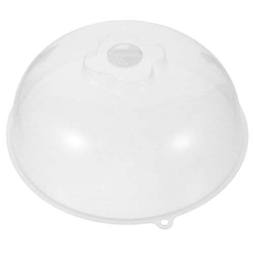 BESTonZON 1 per Alimenti per Microonde Coperchio per Microonde in Pp con Prese d'Aria per Il - per Alimenti Trasparente da 22 Cm Coperchio Antischizzo per