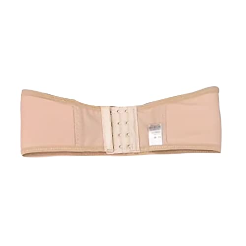 調節可能なバックショルダー姿勢補正バックチェストブレースベスト+大人の女性のためのサポートベルト,Beige-M