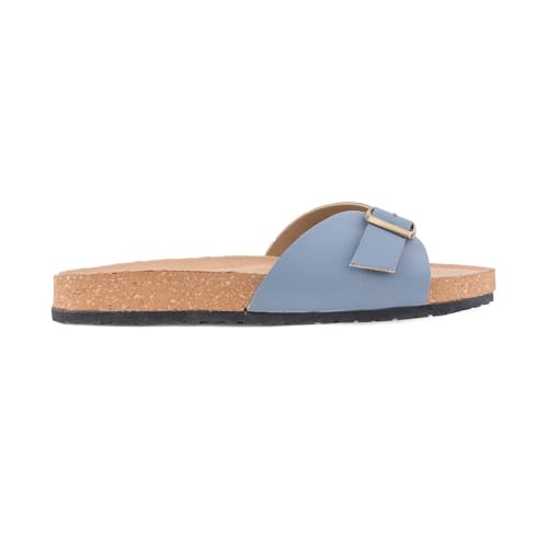Image of Indifeet Daily Use Stylish Buckle Casual Cork Sandals for Women