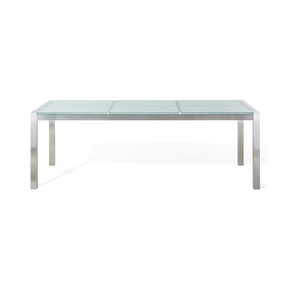 Gartenmöbelset Grosseto für 8 Personen Grau