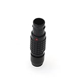 Tipo de contacto: soldadura DRRI 0B FGG - Enchufe circular de 7 pines para núcleo M Follow Focus (7 pines, negro FGG)
