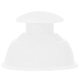 BLLBOO Silikon-Feuchtigkeitsabsorber Anti-Cellulit-Vakuum-Schröpfen-Cup-Massage-Set (weiß)