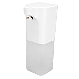 Outil de distribution de savon, distributeur de savon automatique sans taches laissées grande capacité pour hôtel de salle de bain pour économiser 50% de savon liquide sans gaspiller(Mousse + alcool)
