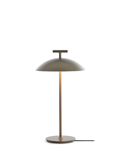 Kartell Lampada da Tavolo, Bronzo, H 36.5 cm