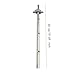 Menolana Ice Drill Auger Extension Rod, Ice Insert 50 cm, Outdoor Sturdy Ice Burrowing, Ice Drill Tool, Ice Chisel for Sea Fishing