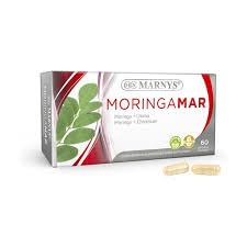 Moringamar Marnys 60 Cap. – Pack de 2, Formato Ahorro de Extracto de Moringa Oleifera Premium con Cromo para el Control Metabólico y el Balance Energético