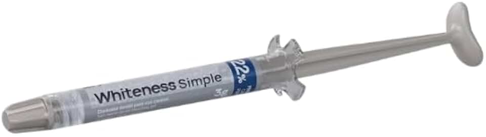 Clareador Dental Caseiro Whiteness Simple 22% 1 unidade