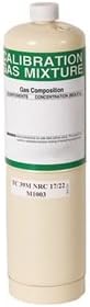 20 PPM Carbon Monoxide Calibration Gas, Balance Air, 17 Liter Steel Cylinder.