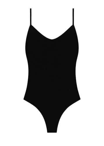 Body pour femme Midnight Black ajusté pour effacer les plis sous les vêtements