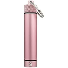 ONGROK Premium Storage Tube, Keychain, Pocket-Sized, Airtight, Aluminum Metal Holder and Case Black