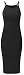 Crazy Girls Womens Plain Strappy Viscose Bodycon Long Midi Dress