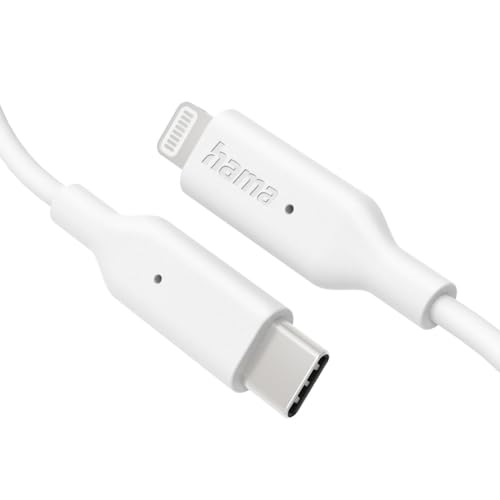 Hama - Cavo Usb Type C/Lightning, 1 Metro, Bianco - 2