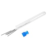 Contrôle précis : grâce à cette aiguille de buse d’extrusion de précision, les artistes peuvent contrôler le flux et le placement de l’émail ou de l’argile avec une précision exceptionnelle pour des motifs fins et saisissants. outil de poterie : de dragage, de dragage pour flacon d’extrusion d’émail