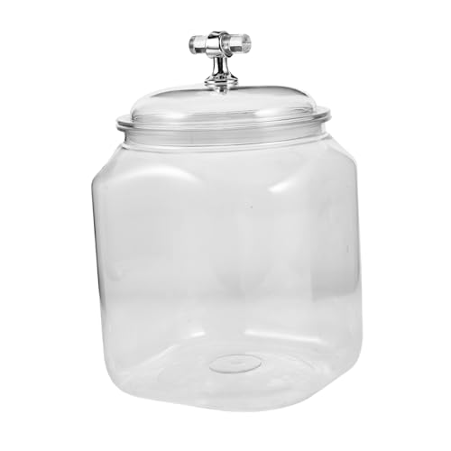 VILLFUL Tarro De Almacenamiento De Cocina, Contenedor De Café, Tarro Hermético De Plástico Para Galletas, Tarros De Almacenamiento De Vidrio Herméticos, Tarros Para Galletas Con Tapa,