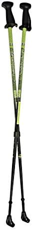 Exerstrider by Tom Rutlin OS2, 2-Piece telescoping Total Body Walking Poles - Hi-Visibility Yellow