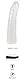 ORION Dildo - erotischer Penis-Dildo für Frauen und Männer, mit ausgeprägter Reizäderung, zur vaginalen Stimulation, für Sexspiele, transparent