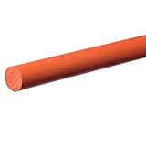 USA Sealing ZUSA-RC-575 Food Grade Soft Silicone Cord Stock, 50A Durometer, Red, Round Profile, 0.103 in Cross Section, 10 ft Long, FDA