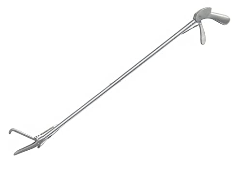 60" Professional Snake Tongs Stick Reptile Grabber Rattle Snake Catcher Handling Tools