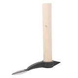 TOVINANNA Austernmesser mit Holzgriff Multifunktionales Meeresfrüchte Werkzeug Robust und Vielseitig für Austern und Muscheln Schwarz