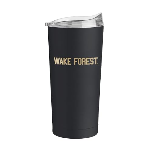 Image of Logo Brands NCAA 20 oz Powder Coat Stainless Tumbler -Double-Wall Insulated Everday Tumbler for Hot or Cold Drinks, High Lip Lid, Team Color