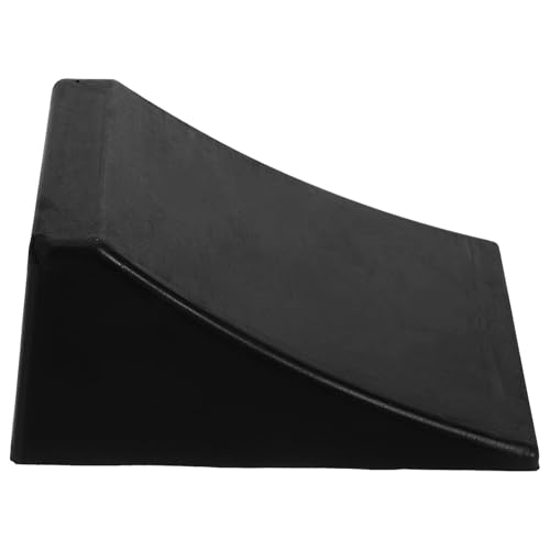 BELLIFFY Portable Rubber Wheel Chock Slip Tire Stopper for Rv Truck and Trailer Parking Lightweight Design for Enhanced Stability Slopes and Wet Surfaces