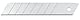 Wedo 787018 Safety Cutter 2-in-1, 18 mm, automatischer Klingenrückzug, Rasterautomatik, integrierte Abbrechhilfe, silber/schwarz