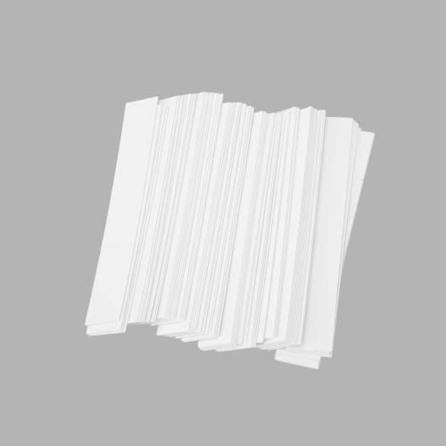 Brustro Perfume, Essential Oils - Paper Test Strips | Pack of 100, 300 GSM, 25% Cotton | Size- 2.5cm x 12cm | Ideal for Acid Free Papers, Fragrances Testing and Essential Oils.